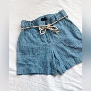Talbots Linen Blend Shorts